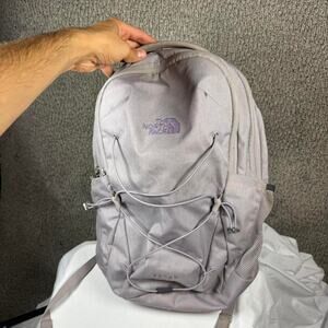 Light purple North Face Backpack